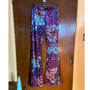 Velvet Flare Yoga or Dance Pants